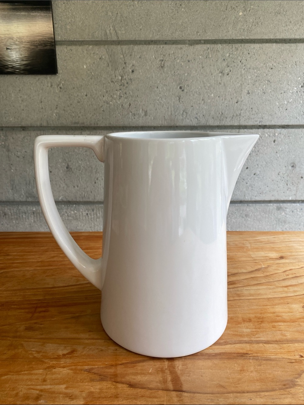 Minimalist Large Ceramic Water Jug